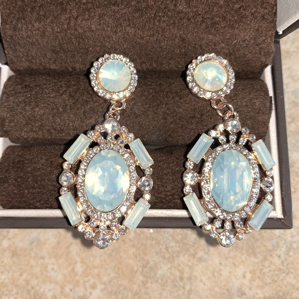 Opal earrings